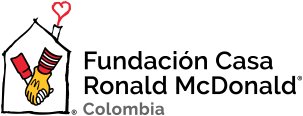 Logo de la Fundación Casa Ronald McDonald de Colombia.
